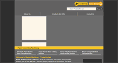 Desktop Screenshot of manishmachinery.net